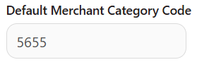 Merchant Details